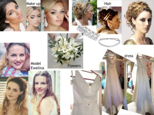 My brief for Ewelina's wedding hair and makeup